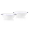 Brilliant Blue Banded 2-quart Serving Bowls, 2-pack