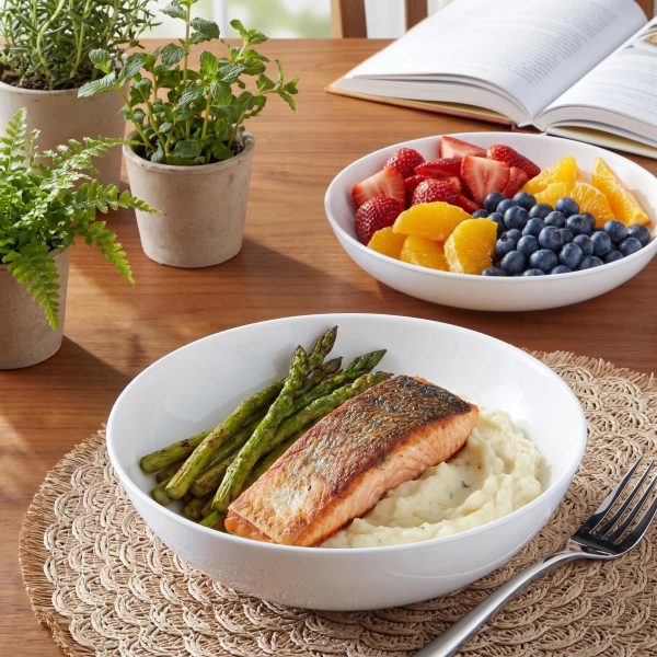 Frost White 30 ounce Meal Bowls 4 pack
